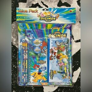 Digimon Value Pack School Study Kit
